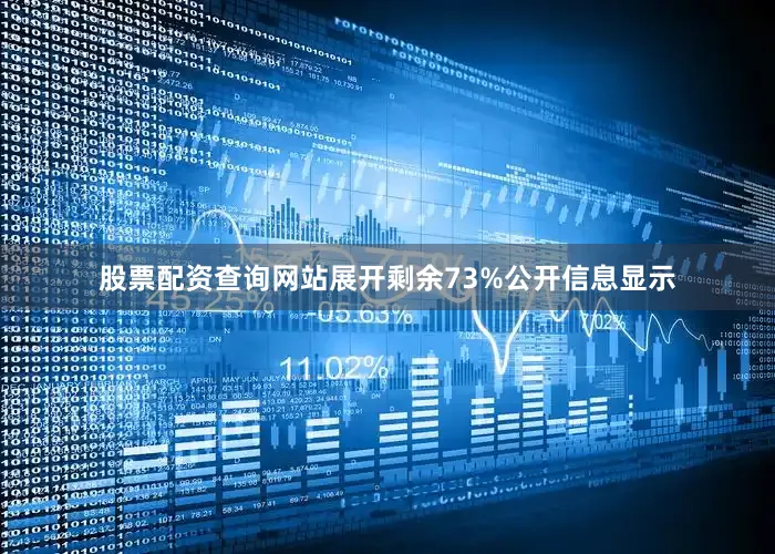 股票配资查询网站展开剩余73%公开信息显示
